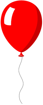springkussen huren ballon rood